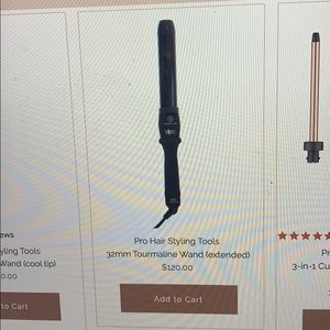 Bombay 32 mm Tourmaline Wand